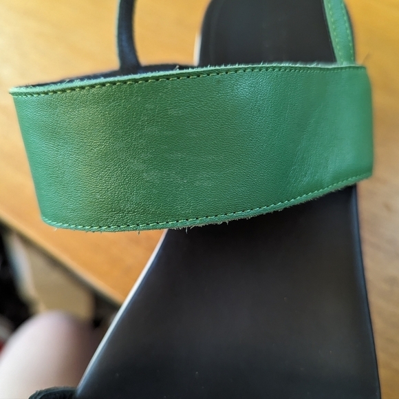 AF Vandevorst Chunky Platform Platform Leather Sandals - Picture 9 of 16